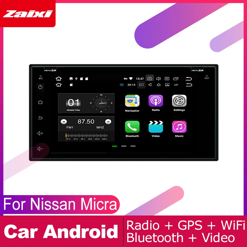 Автомобильный Android мультимедийный плеер для Nissan Micra 2010 ~ 2015 система отображения