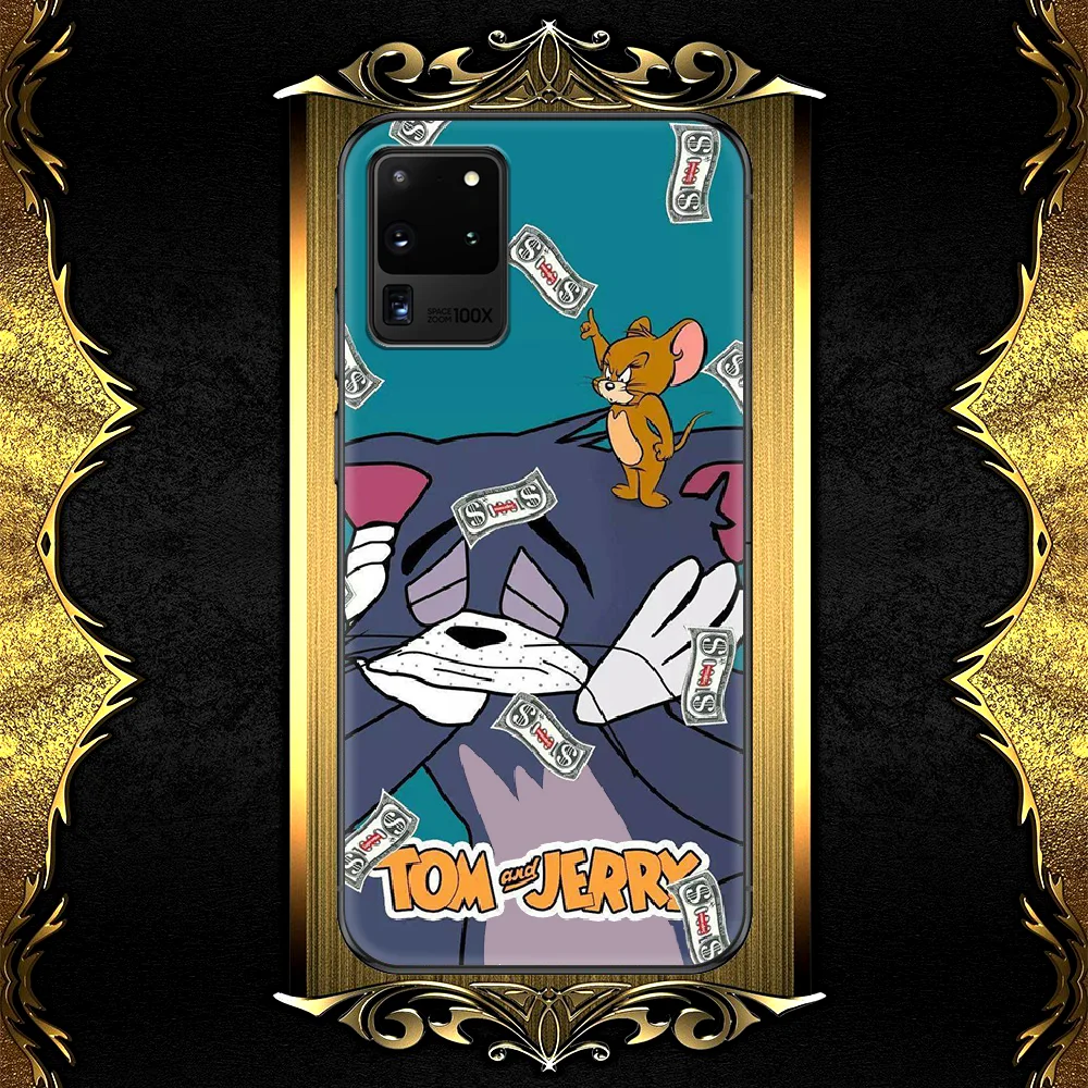 Cute Cartoon Tom Cat Jerry Phone Case For Samsung Galaxy S 6 7 8 9 10 E 20 UITRA FE 21 Edge Note 8 9 10 Plus black Coque Luxury
Cute Cartoon Tom Cat Jerry Phone Case For Samsung Galaxy S 6 7 8 9 10 E 20 UITRA FE 21 Edge Note 8 9 10 Plus black Coque Luxury
