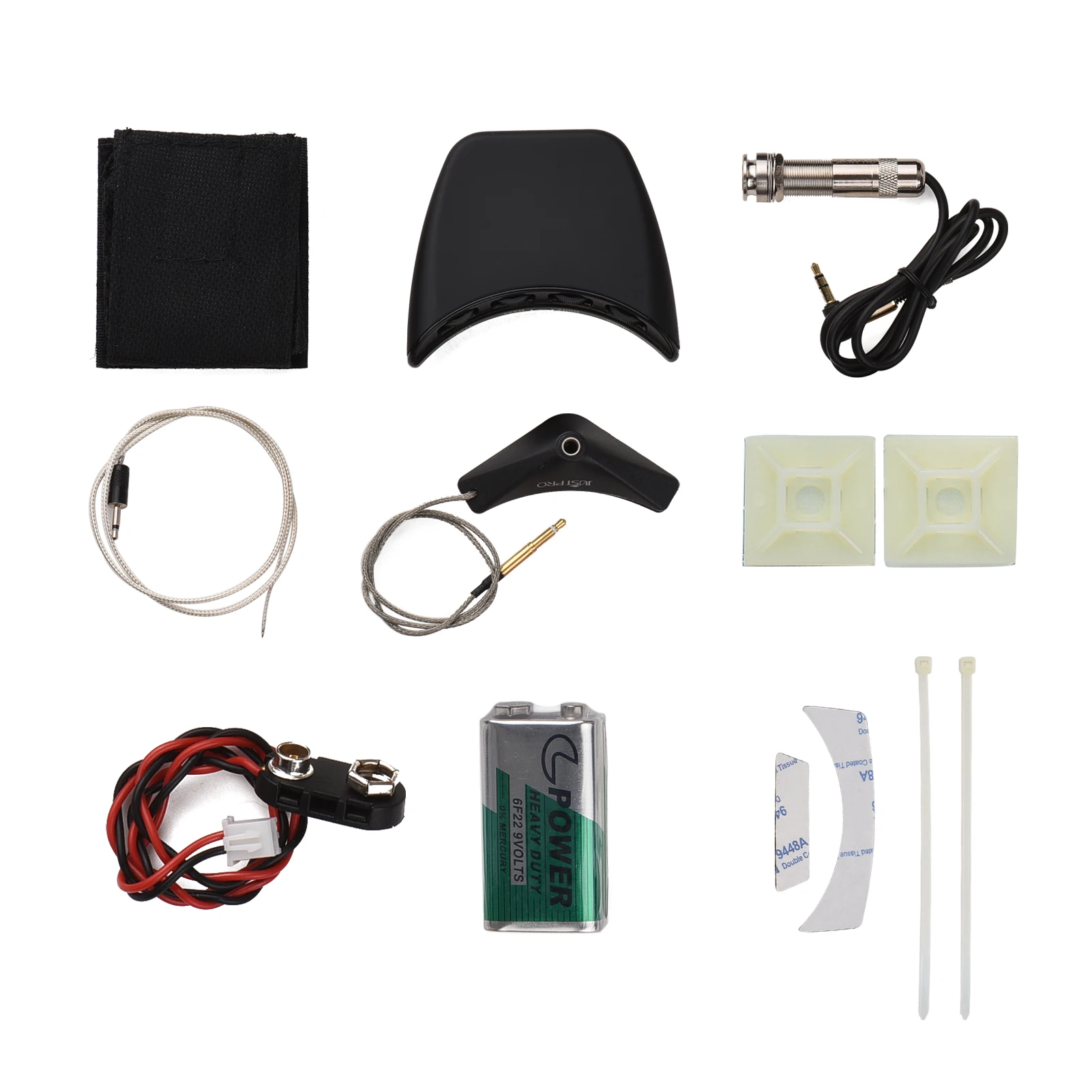 JK-A01 Acoustic Guitar Soundhole Piezo Pickup with 6F22 9V Battery for Acoustic Folk Guitar Stringed Accessories Parts
JK-A01 Acoustic Guitar Soundhole Piezo Pickup with 6F22 9V Battery for Acoustic Folk Guitar Stringed Accessories Parts