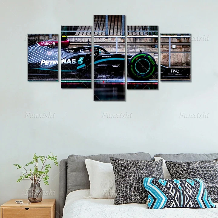 Modern F1 Car 5-Pieces-Poster Wall Art Canvas Painting Hd Prints Modular Pictures Home Living Room Decor Man Gift
Modern F1 Car 5-Pieces-Poster Wall Art Canvas Painting Hd Prints Modular Pictures Home Living Room Decor Man Gift