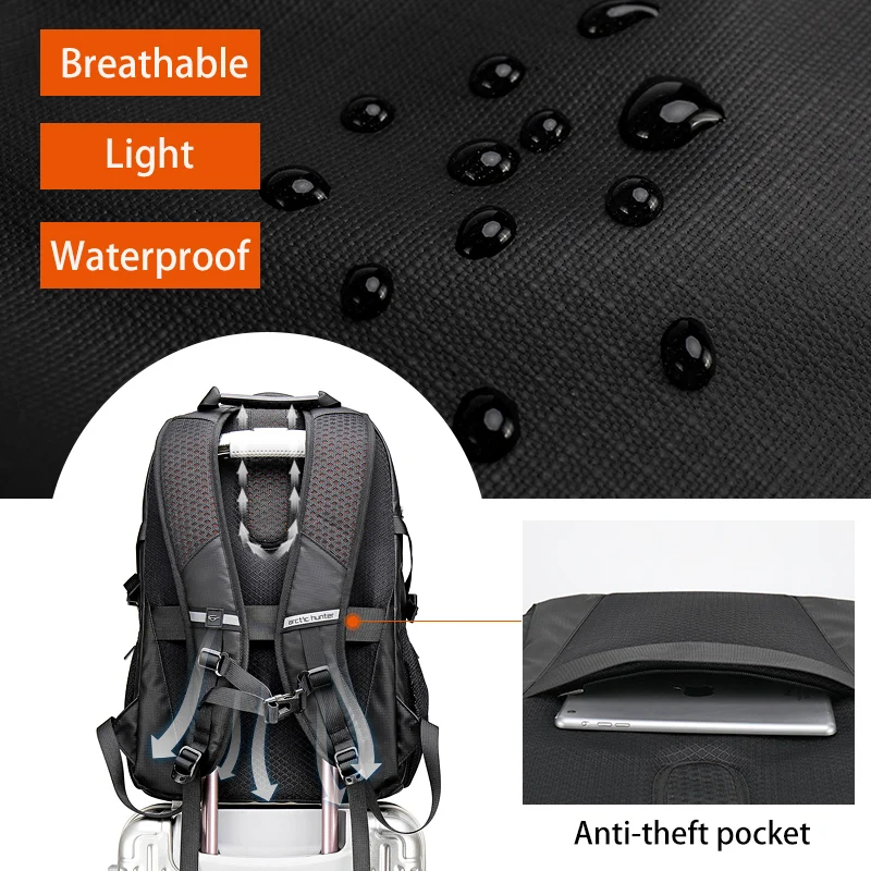 Рюкзак ARCTIC HUNTER для мужчин и женщин легкий вместительный ранец скалолазания