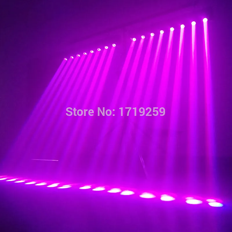 Светильник светодиодный с подвижной головкой 8X12W RGBW 4в1 10/38 DMX лучом Dj светильник s