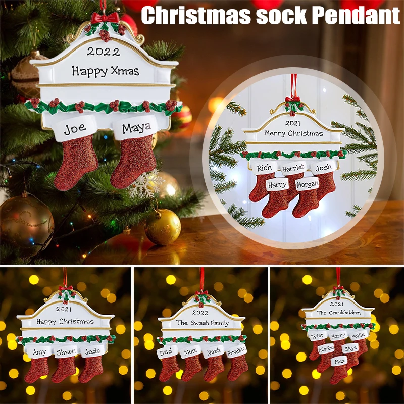 NEW Christmas Decoration Unfinished Resin Cartoon Family Socks Statue Xmas Tree Hanging Pendant Warm Seasonal Home Ornament
NEW Christmas Decoration Unfinished Resin Cartoon Family Socks Statue Xmas Tree Hanging Pendant Warm Seasonal Home Ornament