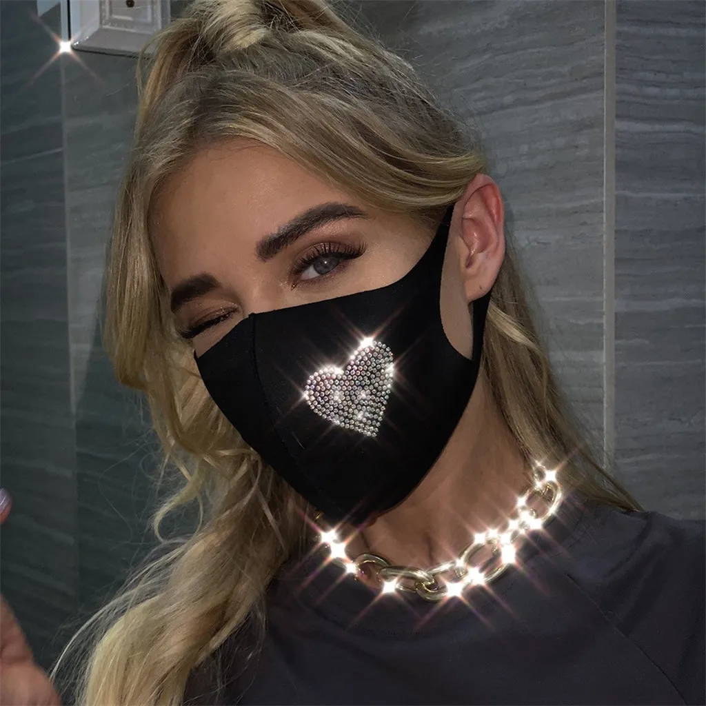 Halloween Cosplay Mask For Face Women Rhinestone Mask Face Mask Fashion Designer Mascaras Para La Boca Masque Adulte Lavable マスク
Halloween Cosplay Mask For Face Women Rhinestone Mask Face Mask Fashion Designer Mascaras Para La Boca Masque Adulte Lavable マスク