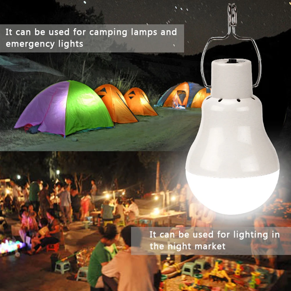 5V 15W 300LM Energy Saving Outdoor Solar Lamp USB Rechargeable Led Bulb Portable Solar Power Panel Outdoor Lighting New
5V 15W 300LM Energy Saving Outdoor Solar Lamp USB Rechargeable Led Bulb Portable Solar Power Panel Outdoor Lighting New