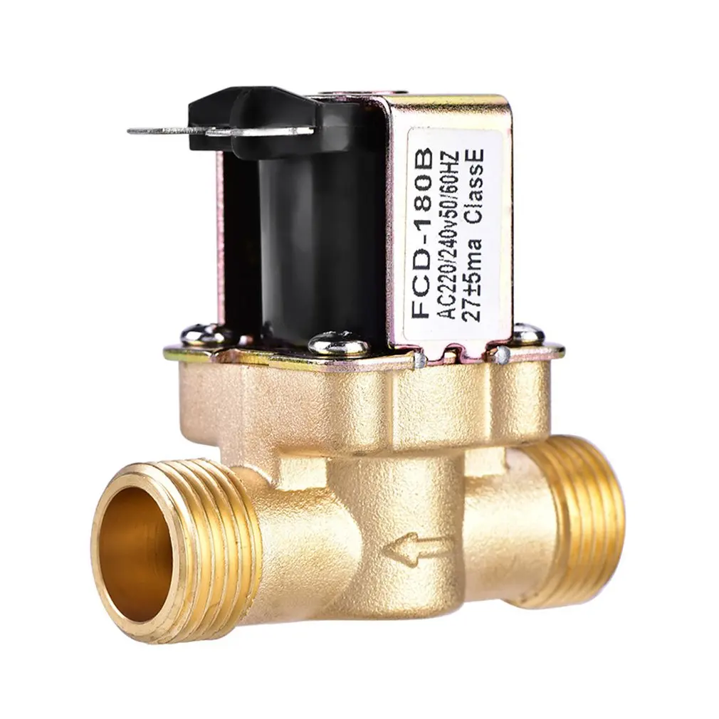 1/2 AC 220V Electric Solenoid Magnetic Valve Normally Closed Brass For Water Control Brass Inlet Valve
1/2 AC 220V Electric Solenoid Magnetic Valve Normally Closed Brass For Water Control Brass Inlet Valve