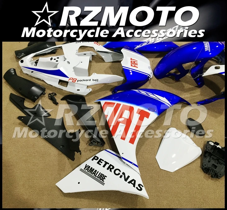High quality Injection mold New ABS Motorcycle Fairing kit fit for YAMAHA YZF R1 2012 2013 2014 fairings set Custom Blue White
High quality Injection mold New ABS Motorcycle Fairing kit fit for YAMAHA YZF R1 2012 2013 2014 fairings set Custom Blue White