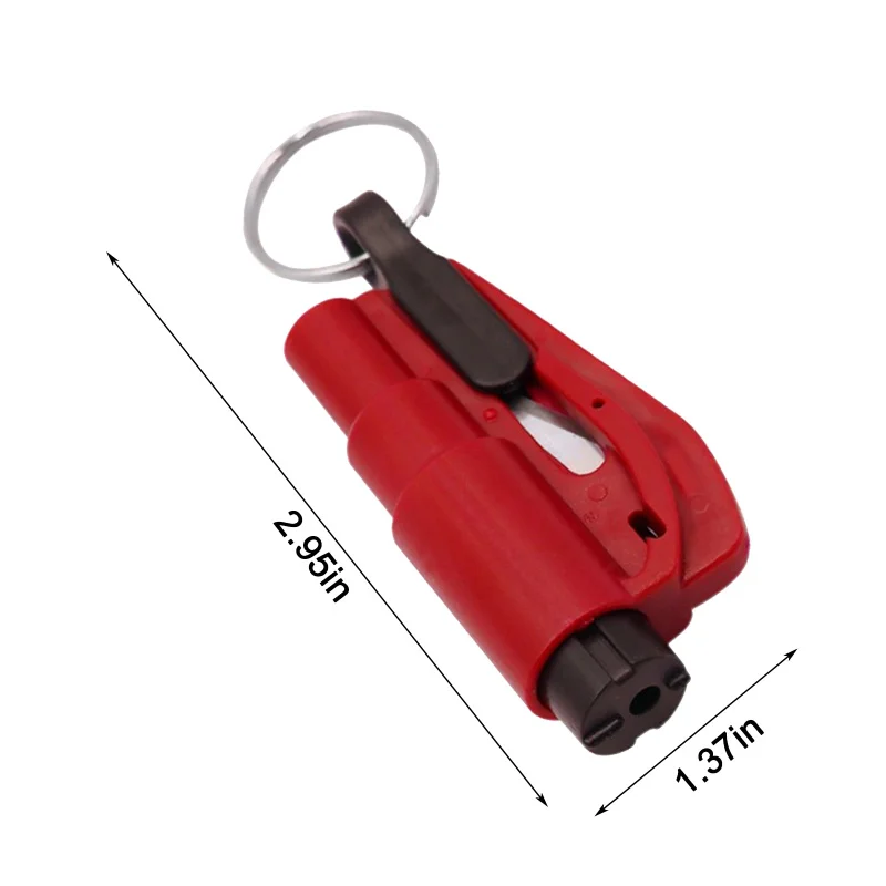 Car Safety Hammer Spring Type Escape Hammer Window Breaker Punch Seat Belt Cutter Hammer Key Chain Auto Accessories New 2020
Car Safety Hammer Spring Type Escape Hammer Window Breaker Punch Seat Belt Cutter Hammer Key Chain Auto Accessories New 2020