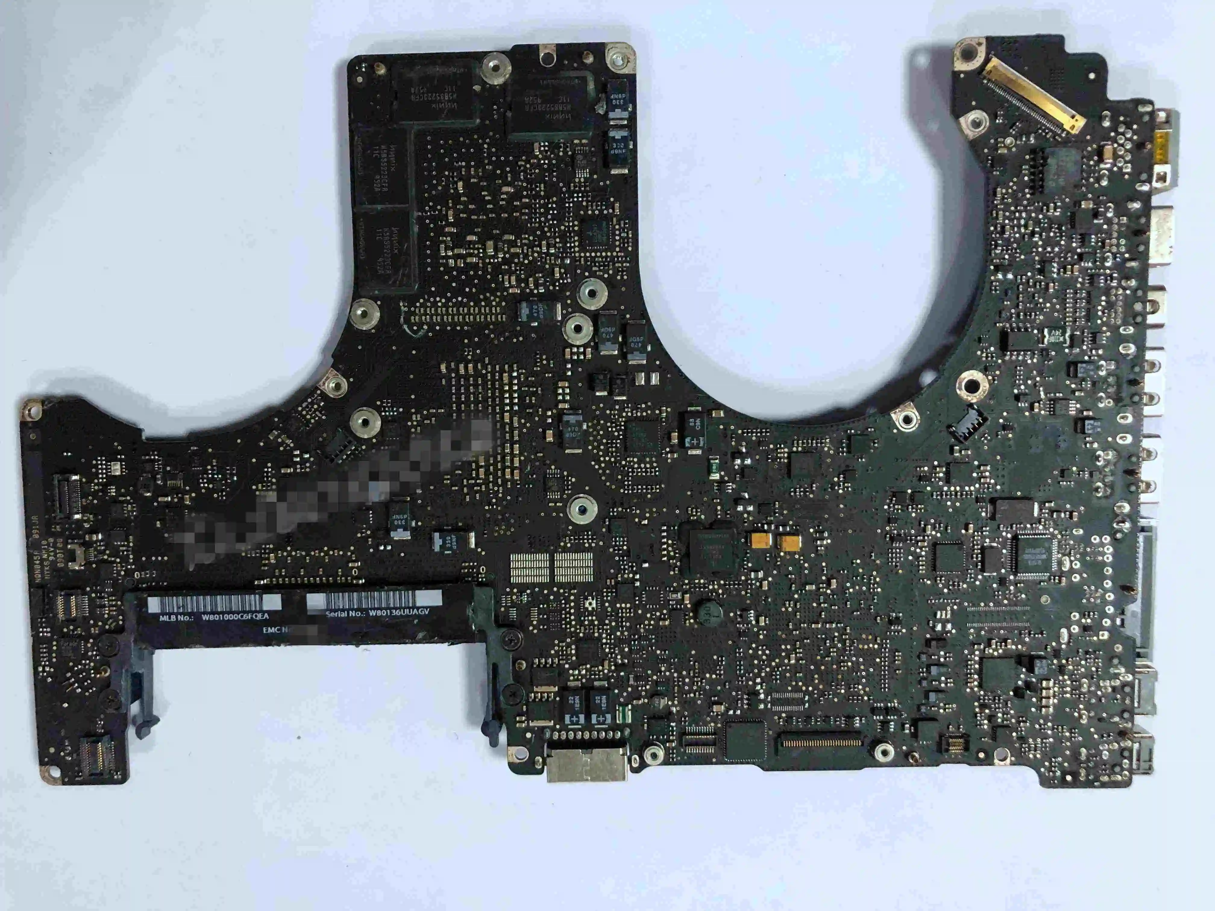 MacBook Pro Unibody 15 "A1286 2 8 ГГц i7-640 Процессор 512MB материнскую плату 820-2850-A (Mid 2010