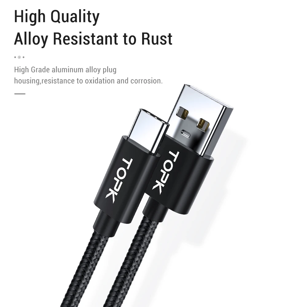 Кабель USB Type-C TOPK1M для Xiaomi Micro кабель с цифровым дисплеем Redmi 9 8 Samsung Galaxy мобильный