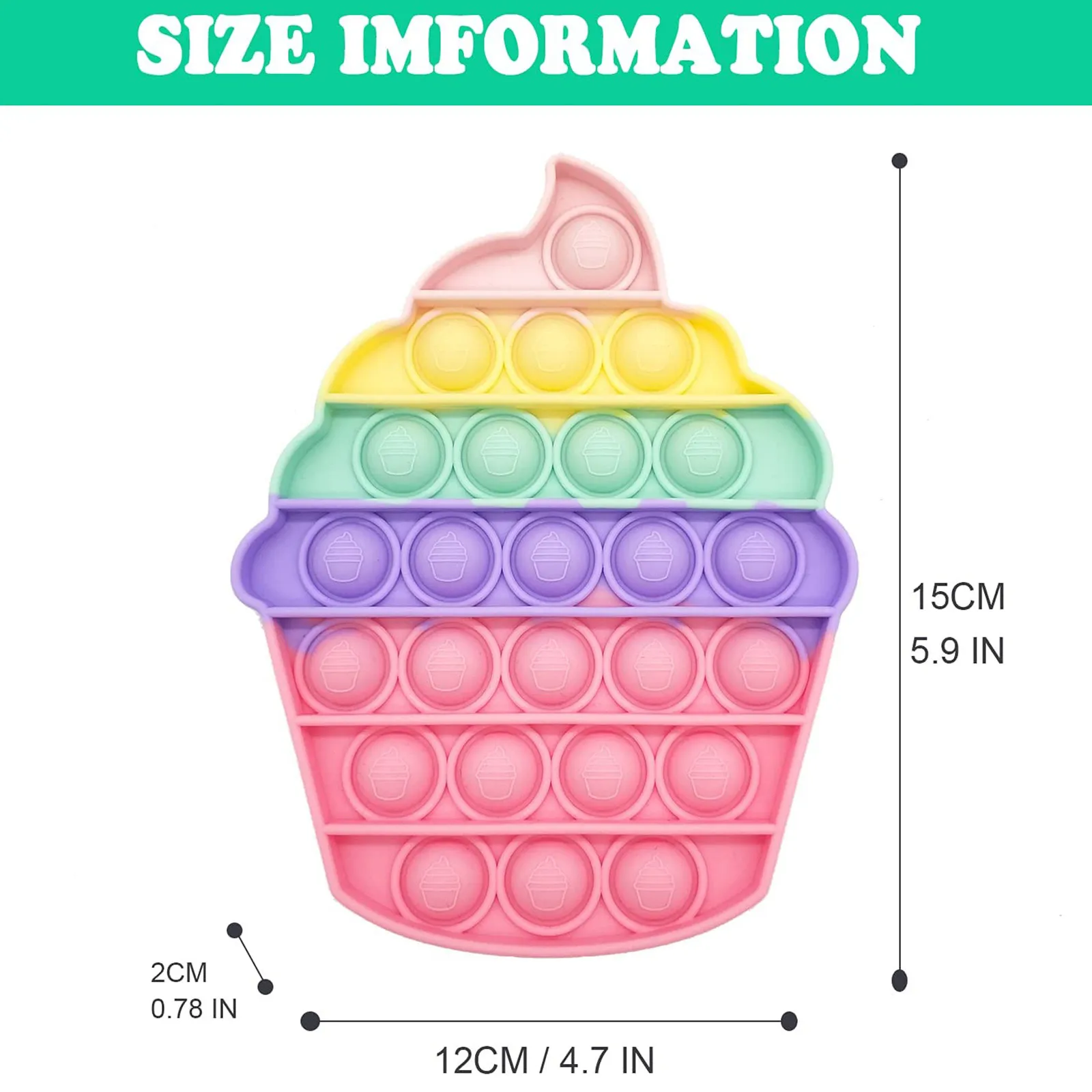 NEW Bubble Fingertip Sensory Toys Autism Decompression Toys Push Pops It Fidget Toys Children Adult Antistress Brinquedos
NEW Bubble Fingertip Sensory Toys Autism Decompression Toys Push Pops It Fidget Toys Children Adult Antistress Brinquedos