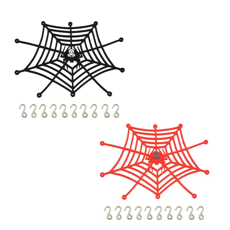 Silicone Elastic Luggage Net for 1/10 RC Crawler SCX10 90046 Tamiya CC01 D90 Traxxas TRX4 Upgrade Parts Accessories
Silicone Elastic Luggage Net for 1/10 RC Crawler SCX10 90046 Tamiya CC01 D90 Traxxas TRX4 Upgrade Parts Accessories