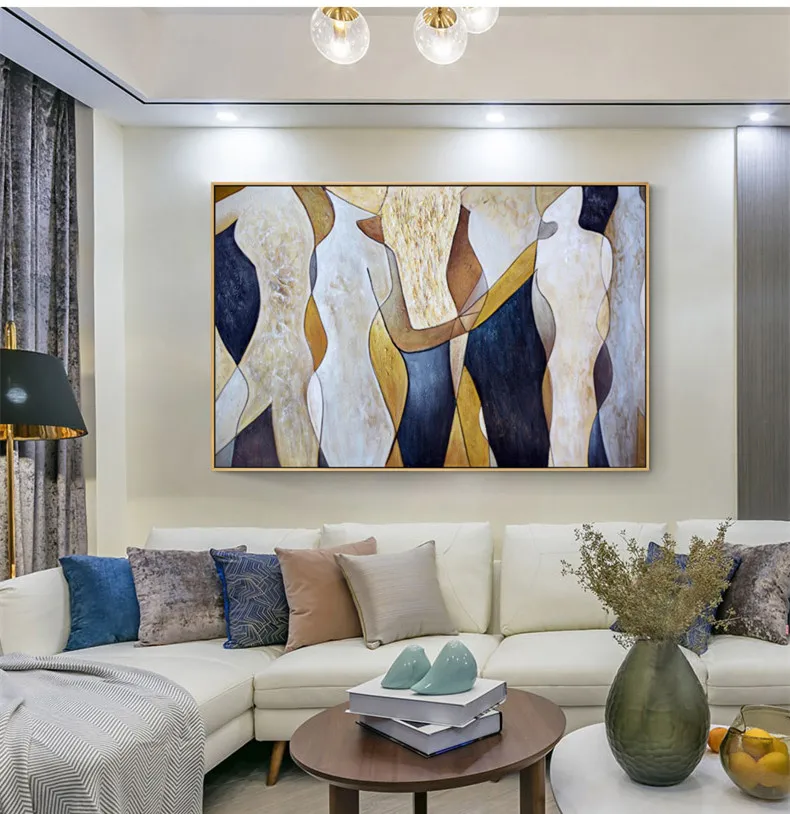 Hand Painted Lover Rain Landscape Oil Painting On Canvas Abstract Human Body Wall Hang Art For Living Room Home Decor No Framed
Hand Painted Lover Rain Landscape Oil Painting On Canvas Abstract Human Body Wall Hang Art For Living Room Home Decor No Framed