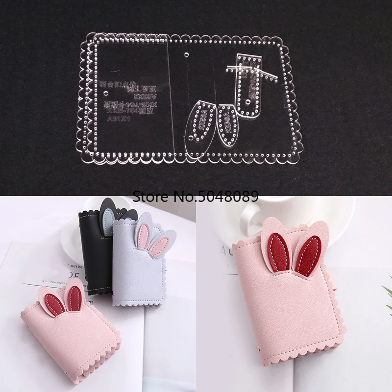 Acrylic Stencil New Leather Template Home Handwork Leather craft Sewing Pattern Tools Accessory cute cartoon wallet Stencil
Acrylic Stencil New Leather Template Home Handwork Leather craft Sewing Pattern Tools Accessory cute cartoon wallet Stencil