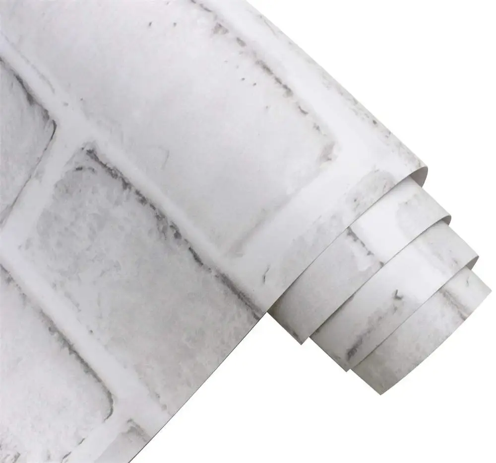 LUCKYYJ 61022-3 Peel and Stick Faux Brick Wallpaper White/Grey Self Adhesive Contact Paper Bathroom Decorative Stickers
LUCKYYJ 61022-3 Peel and Stick Faux Brick Wallpaper White/Grey Self Adhesive Contact Paper Bathroom Decorative Stickers
