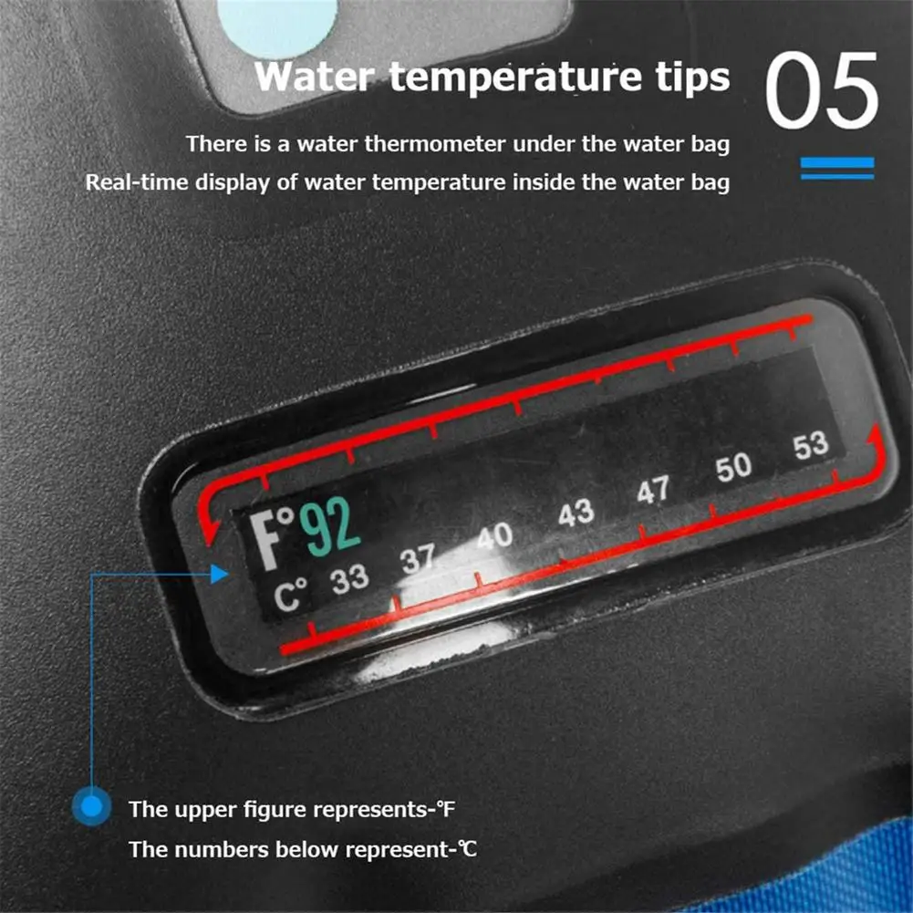 Camping Solar Shower Bag Portable Multifunctional Solar Bathing Heating Bag for Outdoor Traveling Hiking Equipment Accesories 
Camping Solar Shower Bag Portable Multifunctional Solar Bathing Heating Bag for Outdoor Traveling Hiking Equipment Accesories