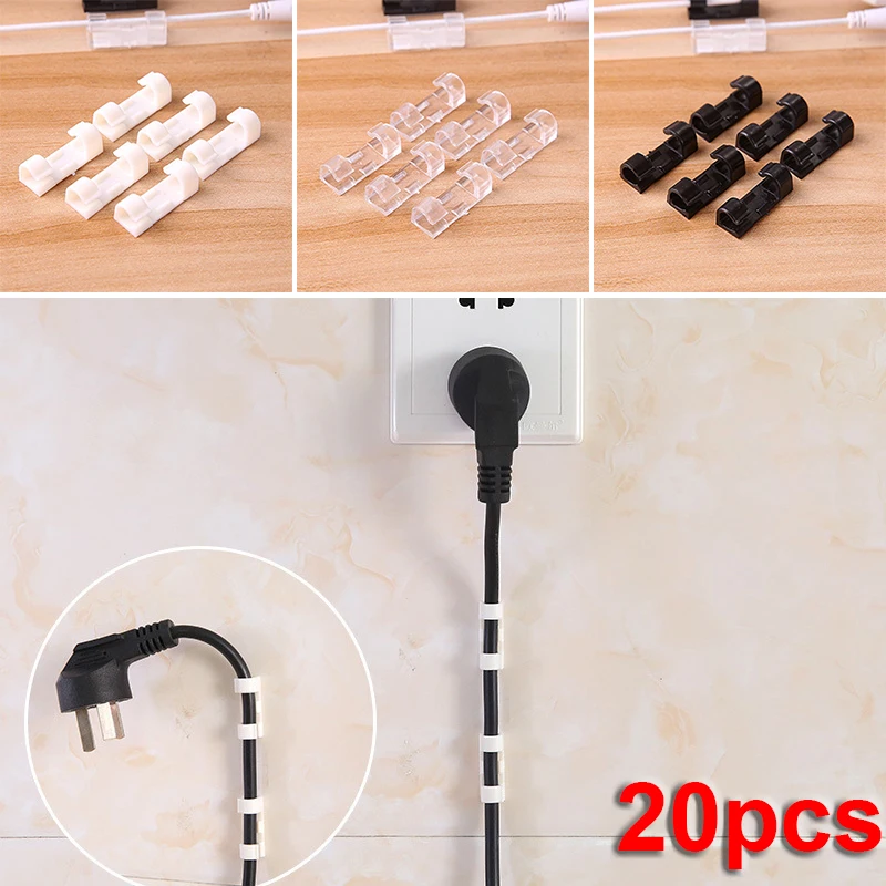 Cable Organizer Clips Cable Management Desktop & Workstation Wire Manager Cord Holder USB Data Line WinderTable Wall Tidy Holder
Cable Organizer Clips Cable Management Desktop & Workstation Wire Manager Cord Holder USB Data Line WinderTable Wall Tidy Holder