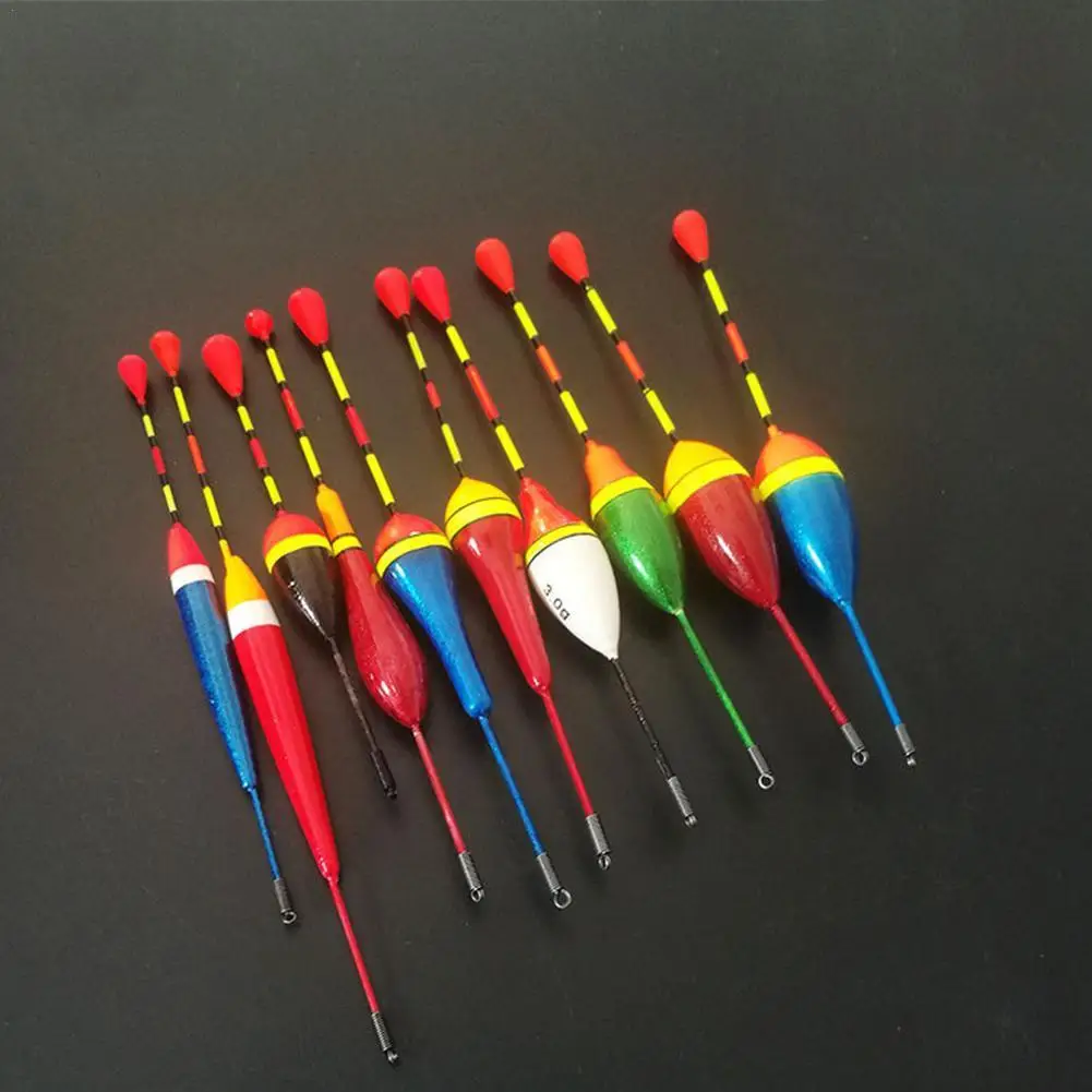 10pcs Fishing Floats Set Buoy Bobber Fishing Light Stick Floats Fluctuate Mix Size Color float buoy For Fishing Accessories
10pcs Fishing Floats Set Buoy Bobber Fishing Light Stick Floats Fluctuate Mix Size Color float buoy For Fishing Accessories