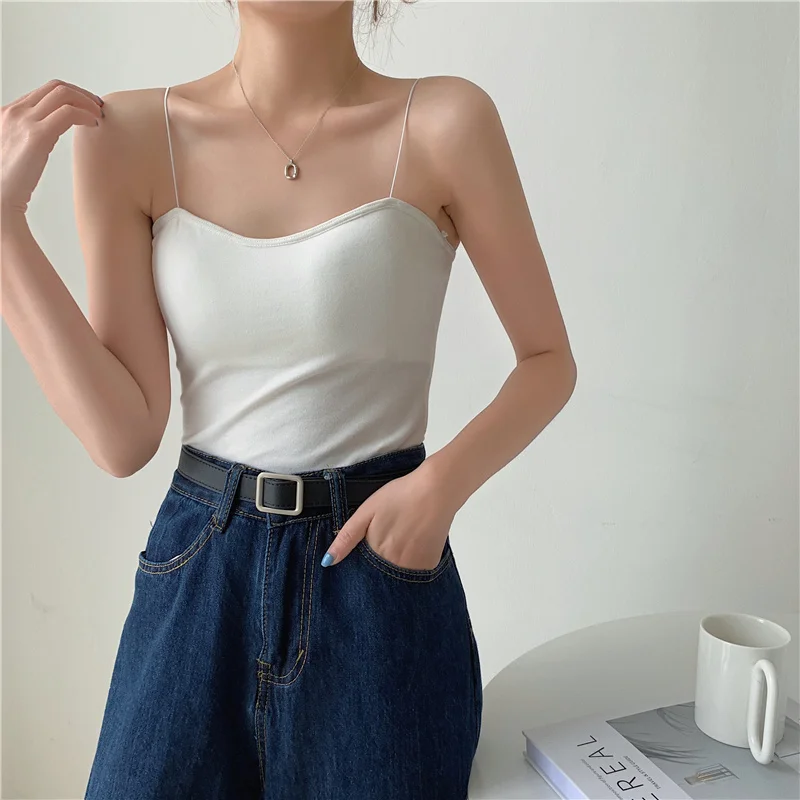 Summer Women's Top Sexy Sling Solid Casual Short Black Tops Crop Short Female Sleeveless Crop Top Tank Fashion Women
Summer Women's Top Sexy Sling Solid Casual Short Black Tops Crop Short Female Sleeveless Crop Top Tank Fashion Women