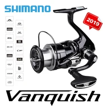 Japan SHIMANO VANQUISH Spinning Fishing Reels 2500S/2500SHG/C3000MHG/4000MHG Max Drag 3kg/4kg11+1BB Saltwater Reel Fishing Wheel