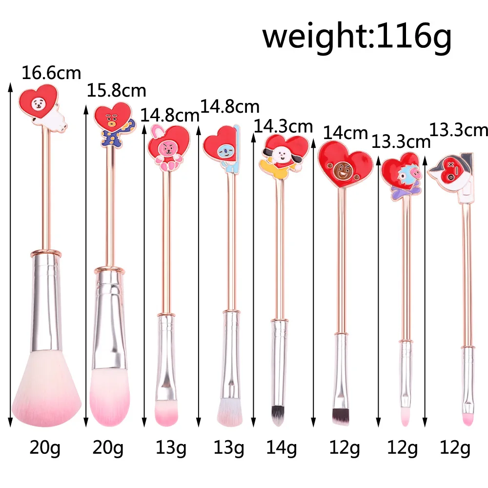 Makeup Brush Bullet-Proof Youth League Makeup Brush Eye Shadow Brush Lip Brush Set Makeup Tools 
Makeup Brush Bullet-Proof Youth League Makeup Brush Eye Shadow Brush Lip Brush Set Makeup Tools