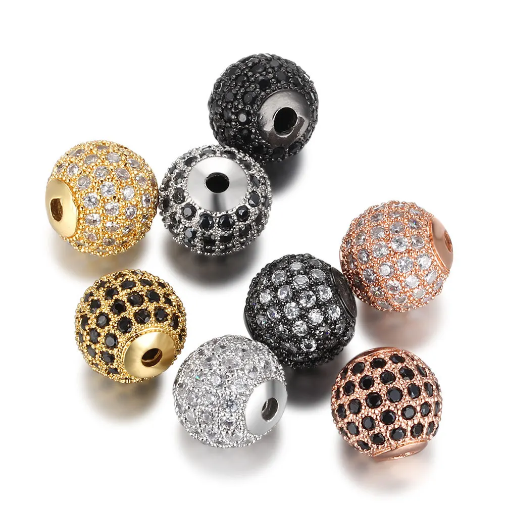 3pcs 8-12mm Zircon Stone Inlaid Ball Beads White CZ Spacer Beads Spacers DIY Jewelry Findings for Necklace Bracelets Gift Making
3pcs 8-12mm Zircon Stone Inlaid Ball Beads White CZ Spacer Beads Spacers DIY Jewelry Findings for Necklace Bracelets Gift Making