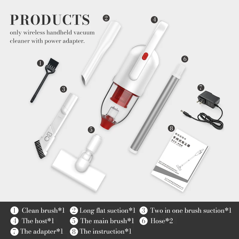 Handheld Vacuum Cleaner Smart Wireless Vertical Household Sweeper Cordless Electric Cleaning Appliances Vacuum Cleaner For Home
Handheld Vacuum Cleaner Smart Wireless Vertical Household Sweeper Cordless Electric Cleaning Appliances Vacuum Cleaner For Home