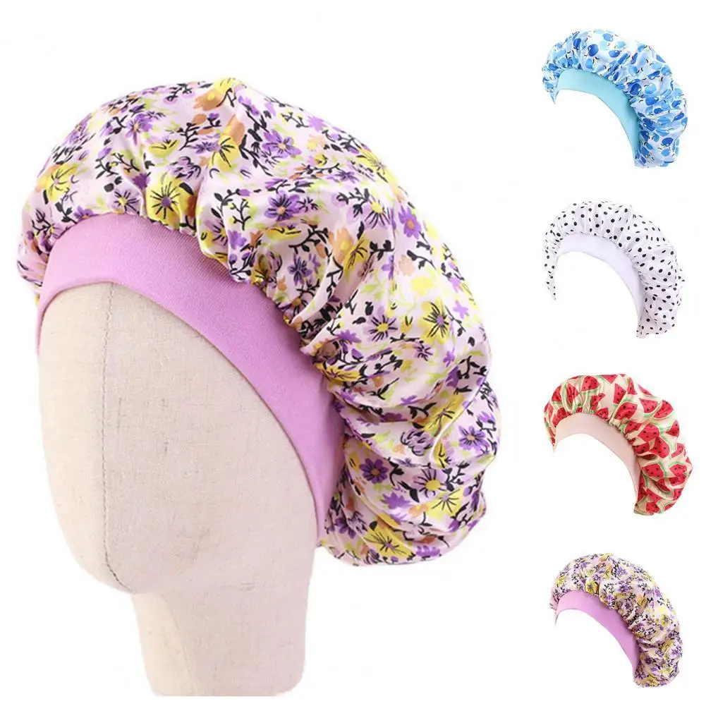 Kids Satin Hair Cap Bonnet Night Sleep Cap Women Shower Cap Femme Faux Silk Long Hair Cap Hat For Bath hair bonnets
Kids Satin Hair Cap Bonnet Night Sleep Cap Women Shower Cap Femme Faux Silk Long Hair Cap Hat For Bath hair bonnets