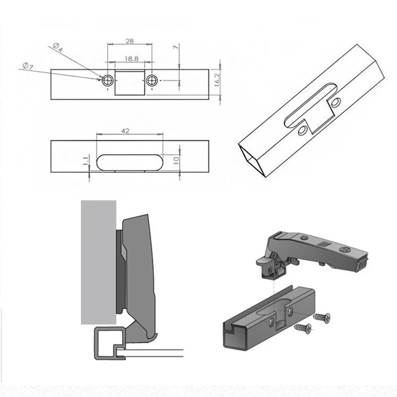 Hinge Door Hydraulic Hinges Damper Buffer Stainless Steel For Kitchen FurnitureCabinet Door Hinges Damper Buffer Soft Close
Hinge Door Hydraulic Hinges Damper Buffer Stainless Steel For Kitchen FurnitureCabinet Door Hinges Damper Buffer Soft Close