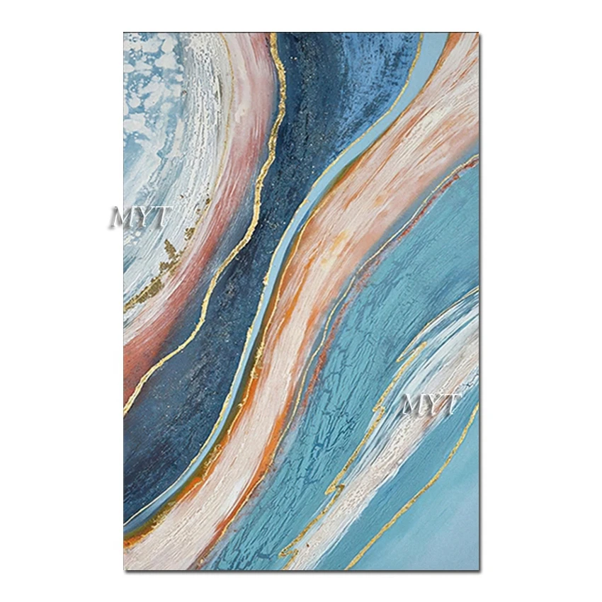 No Framed Hand Painted Home Goods Wall Art Gold Foil Wall Hangings Abstract Oil Painting On Canvas Handmade Wall Art Blue Desig
No Framed Hand Painted Home Goods Wall Art Gold Foil Wall Hangings Abstract Oil Painting On Canvas Handmade Wall Art Blue Desig