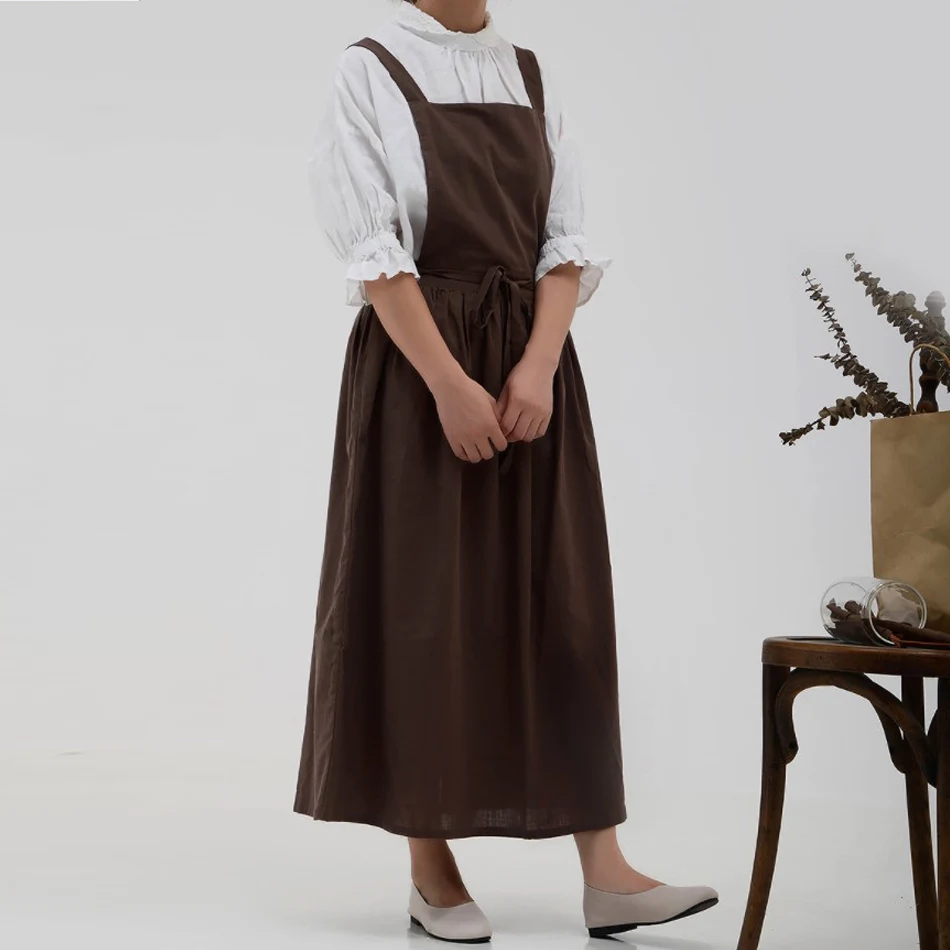 Japanese Kitchen Apron, Cotton Linen Fabric ,Adjustable Bib ,Aprons for Women ,Bib Pocket , Simple Style, Christmas Kitchen,1PC
Japanese Kitchen Apron, Cotton Linen Fabric ,Adjustable Bib ,Aprons for Women ,Bib Pocket , Simple Style, Christmas Kitchen,1PC