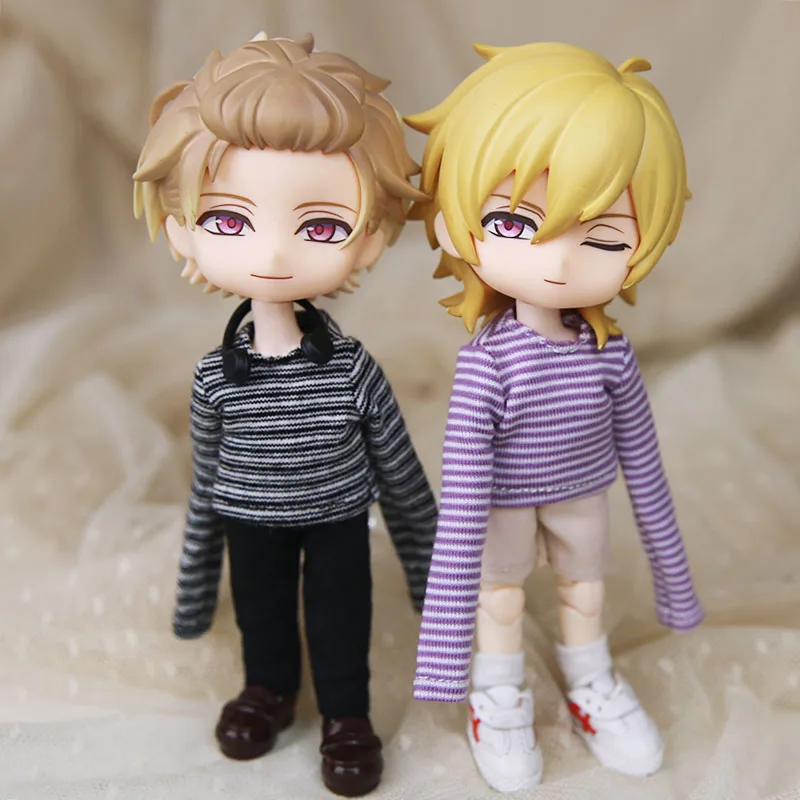 M0366 детская игрушка ручной работы 1/12 ГСК ob11 кукла BJD/SD Кукла Одежда Реквизит аксессуары полосатая футболка с длинным рукавом 1 шт.
M0366 детская игрушка ручной работы 1/12 ГСК ob11 кукла BJD/SD Кукла Одежда Реквизит аксессуары полосатая футболка с длинным рукавом 1 шт.