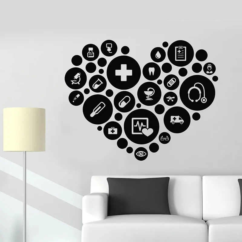 Wall Decal Medical Office Health Clinic Hospital Pharmacy Interior Decor Door Window Vinyl Stickers Creative Wallpaper Art E722
Wall Decal Medical Office Health Clinic Hospital Pharmacy Interior Decor Door Window Vinyl Stickers Creative Wallpaper Art E722