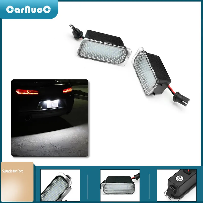 2Pcs car LED License Light for Ford KUGA S MAX MONDEO MK4 MK5 MK2 FIESTA 2008-2019 FOCUS ABS Plastic Car styling Accessories
2Pcs car LED License Light for Ford KUGA S MAX MONDEO MK4 MK5 MK2 FIESTA 2008-2019 FOCUS ABS Plastic Car styling Accessories
