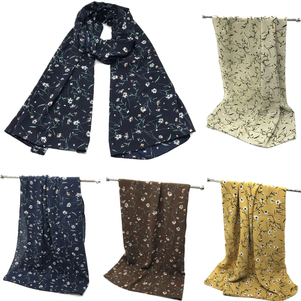 2021 New Fashion Summer Women Chiffon Scarf Flower Beach Hijab Shawls and Wraps Female Foulard Echarpe Designer Bandana 70*180cm
2021 New Fashion Summer Women Chiffon Scarf Flower Beach Hijab Shawls and Wraps Female Foulard Echarpe Designer Bandana 70*180cm