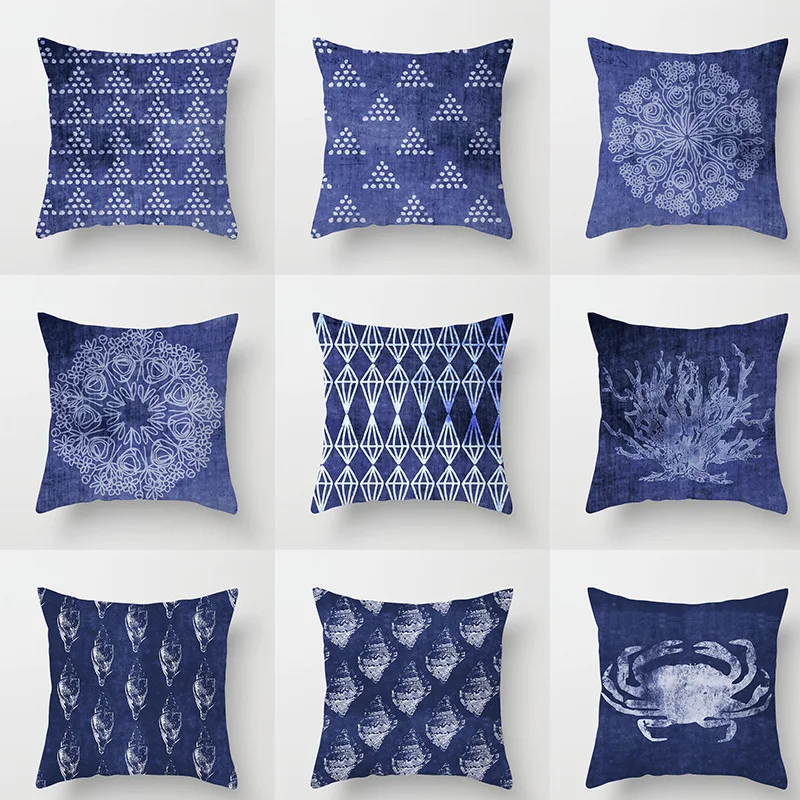 2022 New Popular Blue Undersea World Pattern Decoration Pillow Case Light Comfortable Home Decor Living Room Sofa Cushion Cover
2022 New Popular Blue Undersea World Pattern Decoration Pillow Case Light Comfortable Home Decor Living Room Sofa Cushion Cover