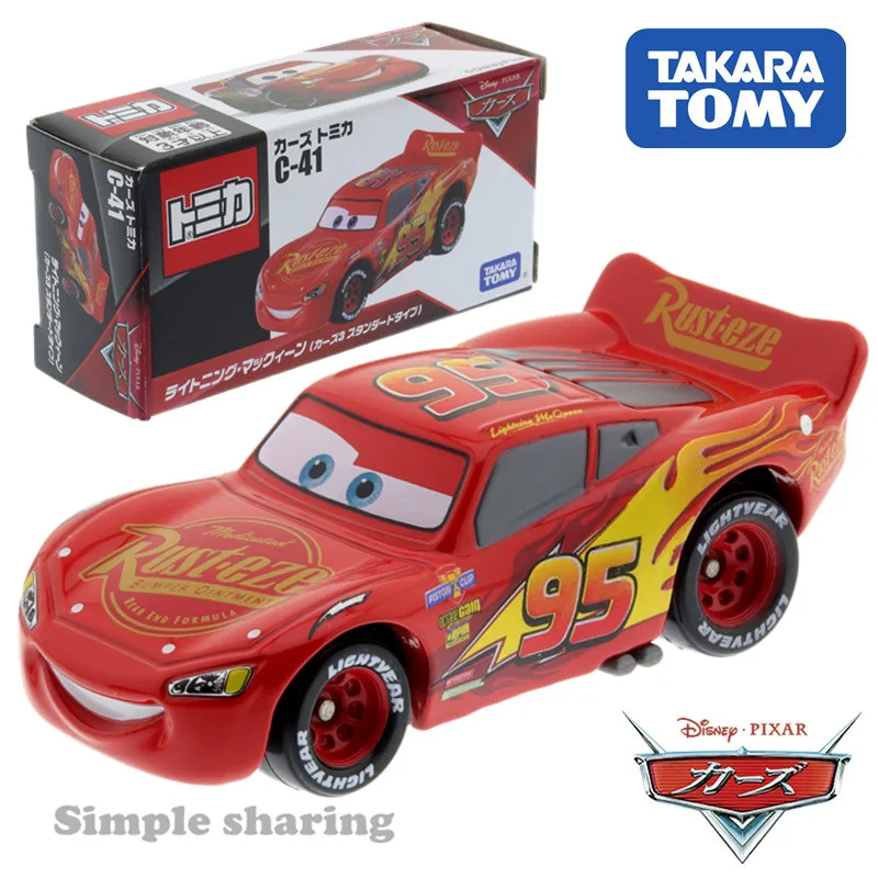 Takara Tomy Tomica Disney Pixar Cars 3 C-41 Lightning McQueen Standard Type Hot Pop Kids Toys Motor Vehicle Diecast Metal Model
Takara Tomy Tomica Disney Pixar Cars 3 C-41 Lightning McQueen Standard Type Hot Pop Kids Toys Motor Vehicle Diecast Metal Model