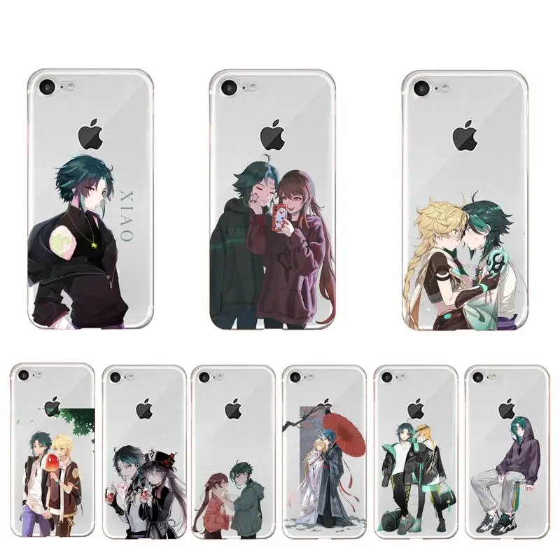 Xiao Genshin Impact Phone Case For iphone 13 X XS MAX 6 6s 7 7plus 8 8Plus 5 5S SE 2020 XR 11 12pro max Clear Coque
Xiao Genshin Impact Phone Case For iphone 13 X XS MAX 6 6s 7 7plus 8 8Plus 5 5S SE 2020 XR 11 12pro max Clear Coque