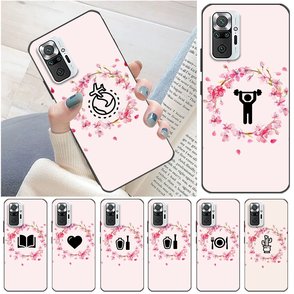 Pink Peach Blossom Lant Phone Case For Xiaomi Redmi Note 10 10T 10S Pro MAX 5G Redmi Note 10S 10 Cases Coque Carcasa Back Cover
Pink Peach Blossom Lant Phone Case For Xiaomi Redmi Note 10 10T 10S Pro MAX 5G Redmi Note 10S 10 Cases Coque Carcasa Back Cover