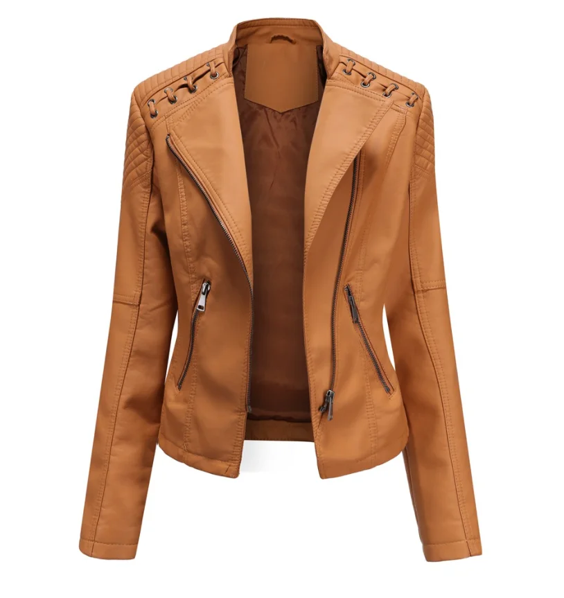 2021 nouveau printemps et automne vente chaude mode courte veste en cuir mince dames
2021 nouveau printemps et automne vente chaude mode courte veste en cuir mince dames