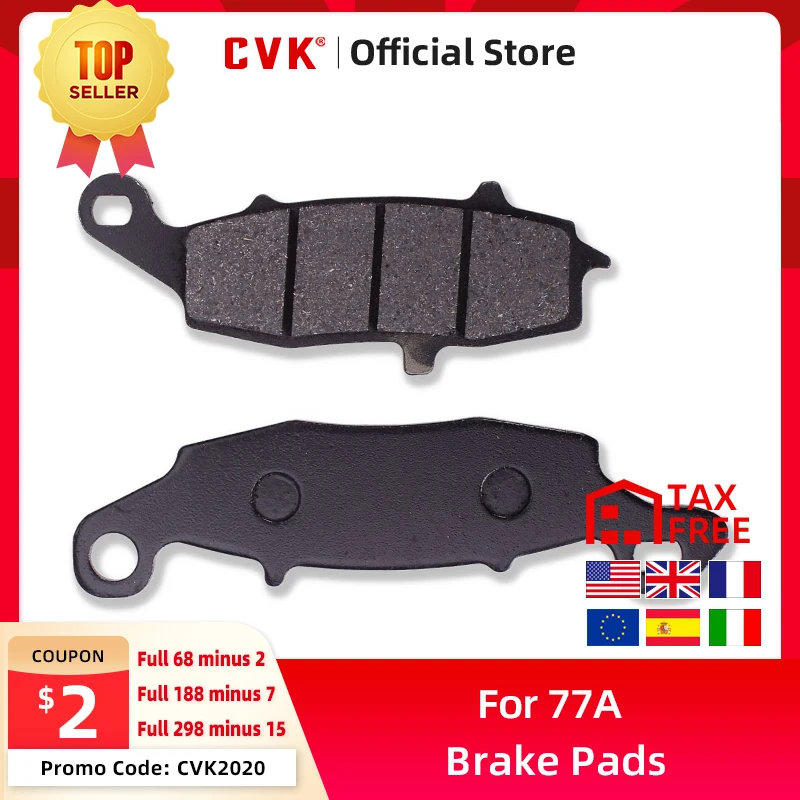 CVK High Quality Front Brake Pads Disks Shoes FOR Suzuki Bandits GSF250 GSXR250 77A 7BA front right side and fornt right
CVK High Quality Front Brake Pads Disks Shoes FOR Suzuki Bandits GSF250 GSXR250 77A 7BA front right side and fornt right
