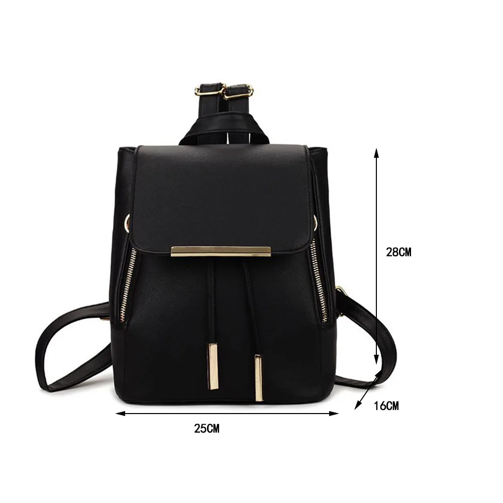 Fashion Women PU Leather Drawstring Rucksacks Preppy Style Pure Color Backpack Students Korean Style Fashion Retro Bagpack
Fashion Women PU Leather Drawstring Rucksacks Preppy Style Pure Color Backpack Students Korean Style Fashion Retro Bagpack
