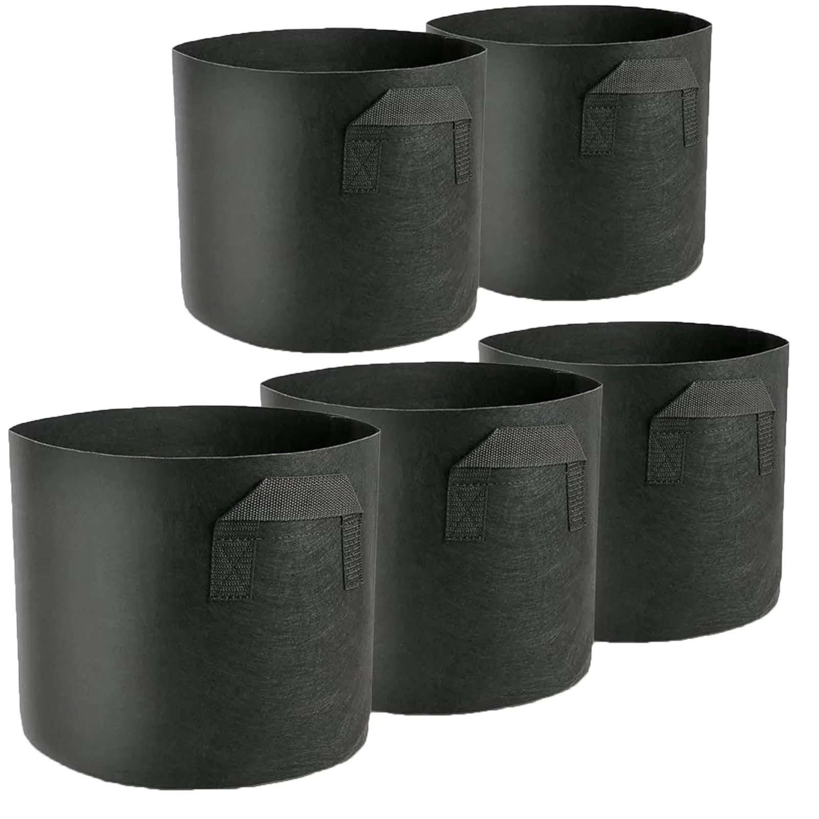 5PC Round Fabric Pots Plant Pouch Container Bag Aeration Pot Container Plant Bag Container Garden Pots Planters Supplies
5PC Round Fabric Pots Plant Pouch Container Bag Aeration Pot Container Plant Bag Container Garden Pots Planters Supplies