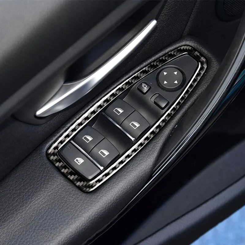 Carbon Fiber Car Accessories Interior Window Lift Panel Black Protective Stickers Used For BMW 1 Series 2 Series 3 GT 2012-2016
Carbon Fiber Car Accessories Interior Window Lift Panel Black Protective Stickers Used For BMW 1 Series 2 Series 3 GT 2012-2016