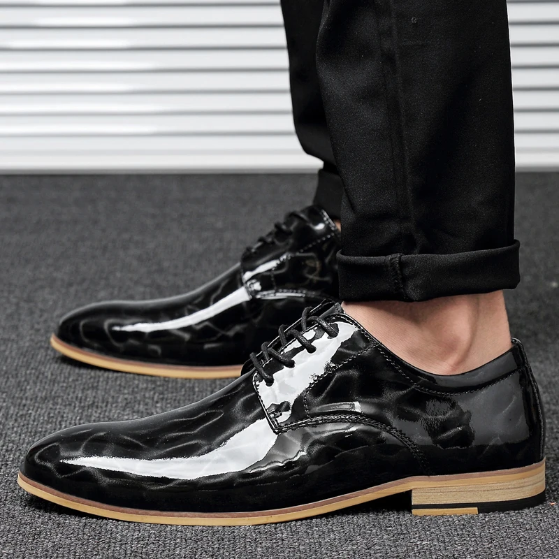 big szie 48 Men's genuine Leather Pointed top Dress business Shoes Lace Up Sewing club Wedding Party Oxfords Shoes Hombre n5
big szie 48 Men's genuine Leather Pointed top Dress business Shoes Lace Up Sewing club Wedding Party Oxfords Shoes Hombre n5