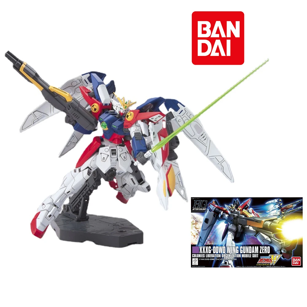 Bandai Gundam Assembly XXXG-00W0 Wing Gundam Zero Action PVC Robot Model Anime Figure Toys kid
Bandai Gundam Assembly XXXG-00W0 Wing Gundam Zero Action PVC Robot Model Anime Figure Toys kid