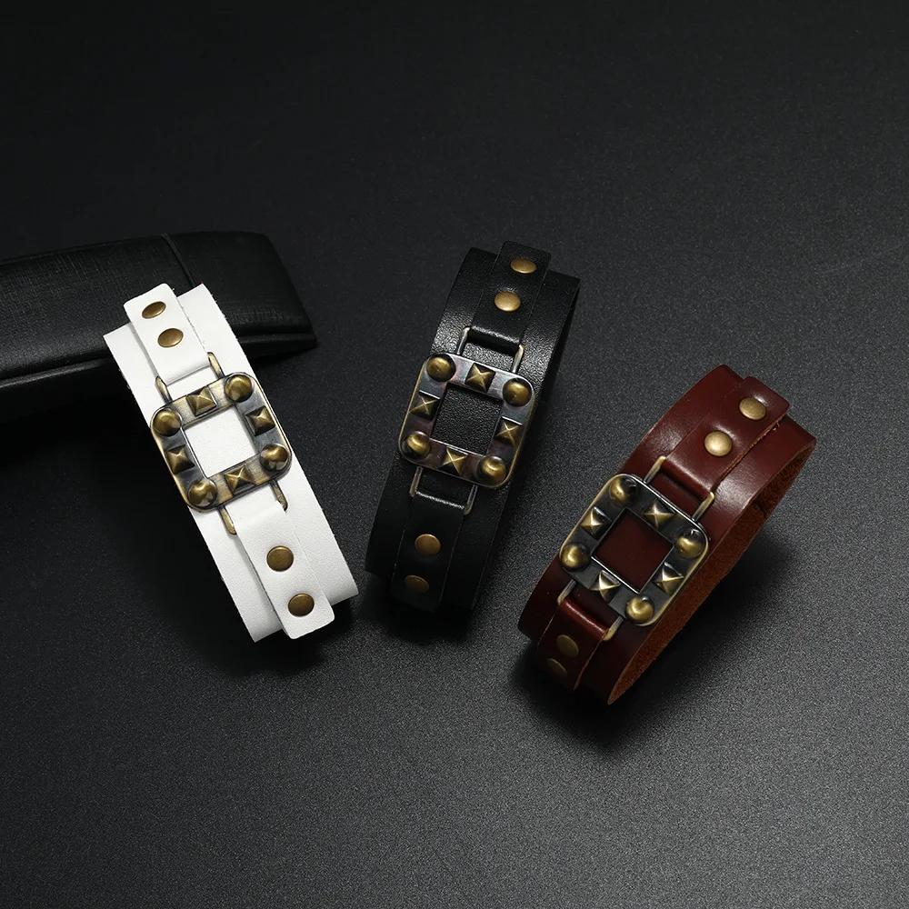 Men And Women Leather Bracelet Vintage Bohemian Style Multilayer Wrap Genuine Leather Bracelet Jewelry
Men And Women Leather Bracelet Vintage Bohemian Style Multilayer Wrap Genuine Leather Bracelet Jewelry