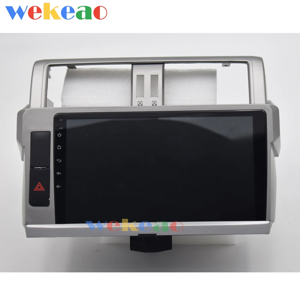 Wekeao Touch Screen 10.1'' Android 9.0 Car Radio Automotivo For Toyota Prado Land Cruiser Android Auto GPS Navigation 2014-2017 
Wekeao Touch Screen 10.1'' Android 9.0 Car Radio Automotivo For Toyota Prado Land Cruiser Android Auto GPS Navigation 2014-2017