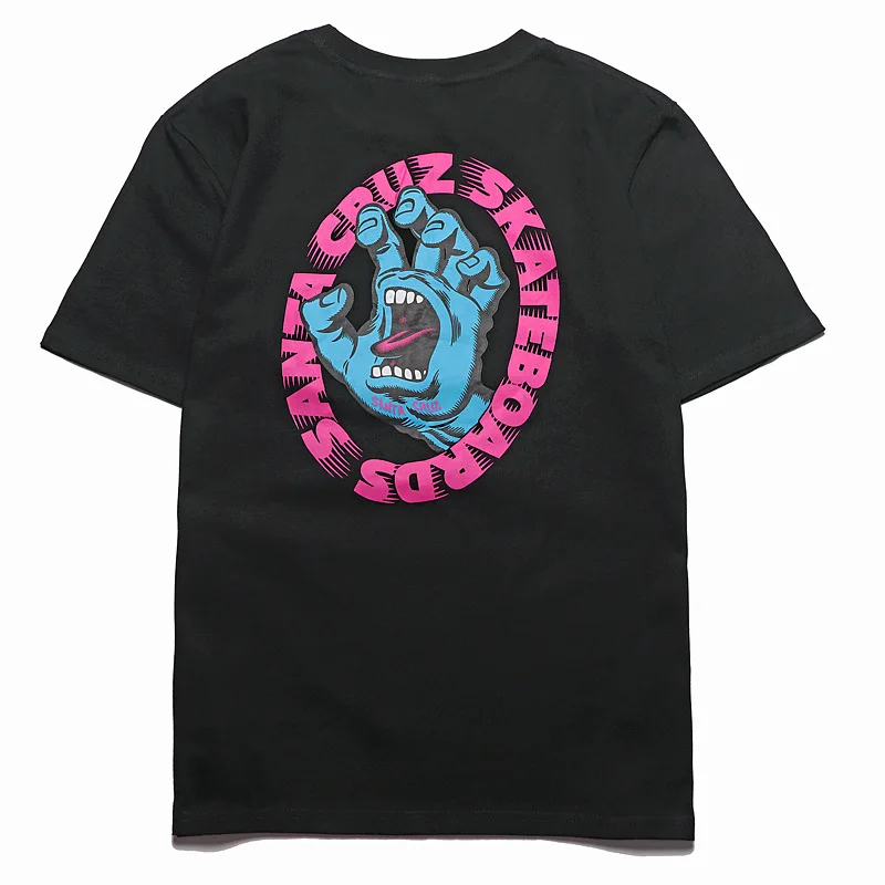 Brand Summer New Hip Hop Skateboarding Ghost Hand Printing Stylish Boys and Girls Same Style Couple Short Sleeve T-shirt Top
Brand Summer New Hip Hop Skateboarding Ghost Hand Printing Stylish Boys and Girls Same Style Couple Short Sleeve T-shirt Top