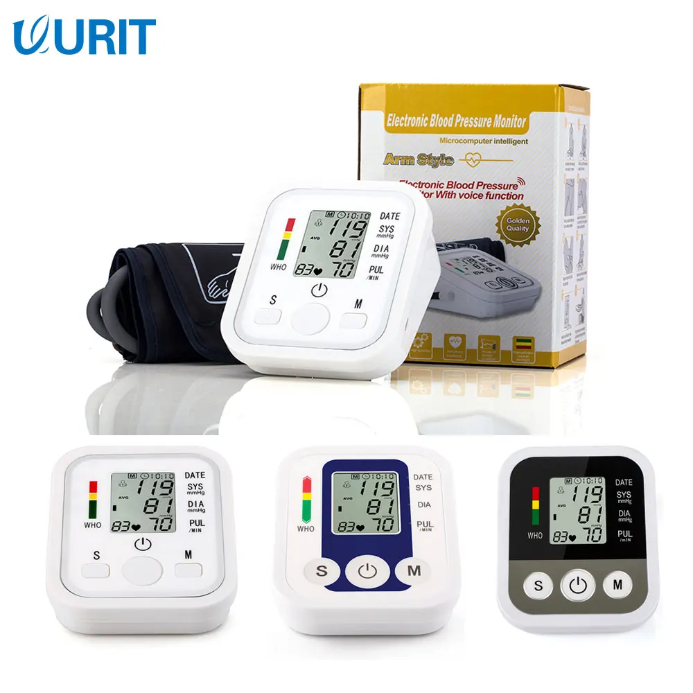 Home Health Care Blood Pressure Counting Code Arm Type Blood Pressure Monitor Blood Pressure Monitor Heart Rate Pulse Meter
Home Health Care Blood Pressure Counting Code Arm Type Blood Pressure Monitor Blood Pressure Monitor Heart Rate Pulse Meter